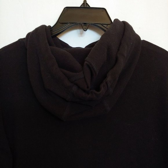 Sweaty Betty Black black long sleeve hoodie made in Italy Small - Picture 13 of 15